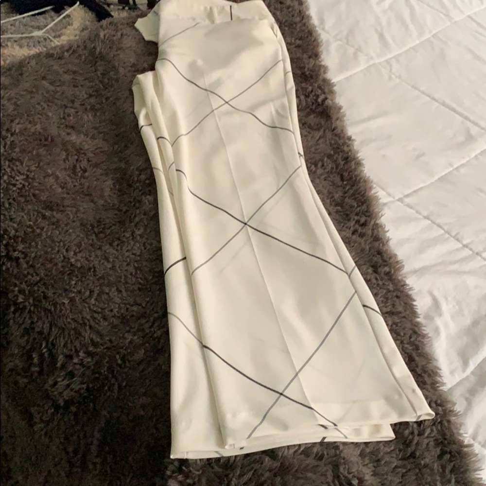 Trousers with fun pattern